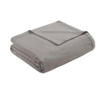 Madison Park Premier Comfort - Manta de algodón líquido, Color Gris