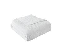 Madison Park Quebeca - Manta Acolchada de Gran tamaño, 152,4 x 177,8 cm, Color Blanco