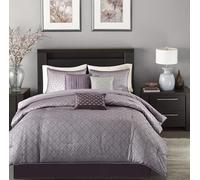 Madison Park Ropa de Cama Alternativa acogedora para Todas Las Estaciones con Fundas a Juego, Almohada Decorativa, poliéster, Morado Degradado, tamaño King