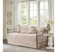 Madison Park Ropa de Cama de Lujo para Todas Las Estaciones con faldón, Fundas a Juego, Almohada Decorativa, Microfibra, Rubor Toscana, 75 x 39 Pulgadas