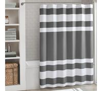 Madison Park SPA - Cortina de Ducha Extra Larga para baño (182,9 x 213,4 cm), Color Gris