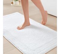 Madison Park Splendor - Alfombra de baño Reversible 100% algodón, 3000 g/m², Calidad de Hotel, Lujosa Alfombra de Pelo Medio, Absorbente, Secado rápido, decoración de Ducha, 21 x 34 Pulgadas, Color