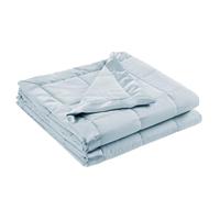 Madison Park Windom Down Alternative Blanket, Premium 3M Scotchgard Moisture Wicking Treatment Manta, Azul, Cama Individual