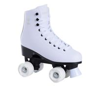 MADIVO Classic - Patines clásicos retro para mujer, rodamientos ABEC-7, patines en línea, color blanco, tallas 35, 36, 37, 38, 39, 40, 45