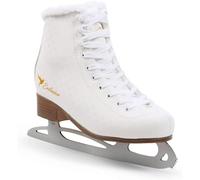 Madivo SMJ Exclusive Patines de Hielo para Mujer, Patinaje artístico, clásicos, Color Blanco, Tallas 36, 37, 38, 39, 40, 41 (36)