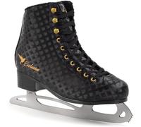 MADIVO SMJ Exclusive Patines de Hielo para Mujer Patines sobre Hielo clásicos Negros | Tallas: 37, 38, 39, 40, 41 (37)