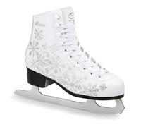 MADIVO SMJ Revina - Patines de hielo para mujer, patinaje artístico, clásico, color blanco, tallas 36, 37, 38, 39, 40, 41, 42, Blanco, 39 EU
