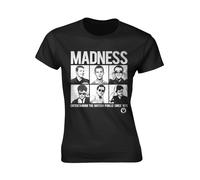 MADNESS - SINCE 1979 BLACK T-Shirt, Girlie Womens: 14