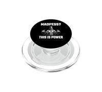 Madness This Is Power Espartano Gym Fuerza Extrema PopSockets PopGrip para MagSafe