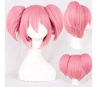 Madoka Kaname Cosplay Peluca Puella Magi Madoka Magica Disfraz Jugar Pelucas Disfraces De Halloween Pelo