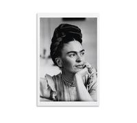 MADOMMED Frida Kahlo Póster Pintura Decorativa Lienzo Arte de Pared Salón Póster Dormitorio Pintura, Arte de Pared Impresión de Imagen Moderna Decoración de Habitación Familiar 08 x 12 Pulgadas (20 x