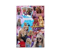 MADOMMED Hannah Montana Póster Pintura Decorativa Lienzo Arte de Pared Salón Póster Dormitorio Pintura, Arte de Pared Impresión de Imagen Moderna Decoración de Habitación Familiar 24 x 36 Pulgadas (60