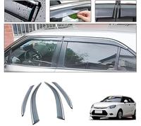 MadongJ Coche Deflectores de Viento para MG3 2011 2012 2013 2014 2015 2016 2017, Deflectores de Aire de Ventanilla Deflectores de Viento Adhesivos Deflector