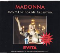 Madonna - Don't Cry for Me Argentina [CD 2] [CD 2]