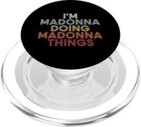Madonna Name Madonna Personalized Name First Given PopSockets PopGrip para MagSafe