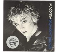 Madonna - Papa Don't Preach + Poster/Stickered Sleeve/EX