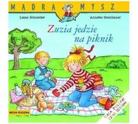 Mądra Mysz - Zuzia Jedzie Na Piknik W.2024 Dla Dzieci Opowiadania Polska Książka Libro polaco