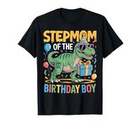 Madrastra del Traje De Fiesta De Cumpleaños Escuadrón Dinosaurio Madrastra Camiseta