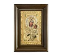 Madre de Dios Vimatarissa - Réplica del icono milagroso del monte Athos (28 x 20 cm)