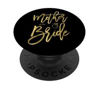 Madre de la Novia guión Fiesta de Boda PopSockets PopGrip Adhesivo