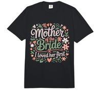 Madre de la Novia I Loved Her First Floral Novio Boda Comfort Colors Adult Heavyweight T-Shirt