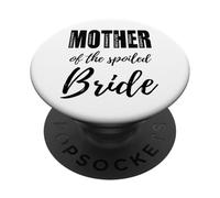 Madre De La Novia Maldita Divertido Mamá Boda Ensayo Divertido PopSockets PopGrip Adhesivo