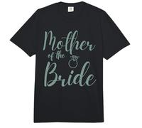 Madre de la Novia Verde Salvia Elegante Fiesta Nupcial Comfort Colors Adult Heavyweight T-Shirt