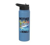 Madre Del Cumpleaños Cruise King Celebración De Vacaciones Stainless Steel Insulated Water Bottle
