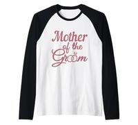 Madre del Novio, Boda, Fiesta de Despedida de Soltera, a Juego Camiseta Manga Raglan