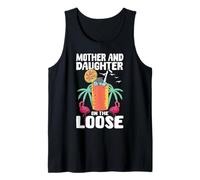 Madre e Hija en el Viaje de Madres Sueltas e Hija Camiseta sin Mangas