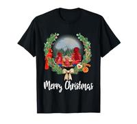Madre e Hija Pesca Pareja Familia Coincidencia Navidad Camiseta