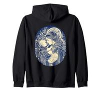 Madre e Niño Madre Sagrada Arte Sudadera con Capucha