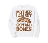 Madre I Am But Skin and Bones Funny Dachshund Salchicha Perro Sudadera