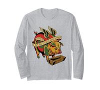 Madre I Am But Skin and Bones Funny Pig Mom Pig Lover Manga Larga