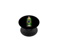 Madre María Católica Brasileña - Ave María Brasil PopSockets PopGrip Adhesivo