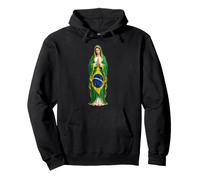 Madre María Católica Brasileña - Ave María Brasil Sudadera con Capucha
