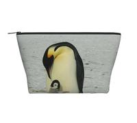 Madre pingüino y bebé pingüino, Bolsa de artículos de tocador Bolsa de Maquillaje Bolsa de cosméticos Bolsa de artículos de tocador de Viaje portátil