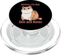 Madre Soy Pero Piel Y Huesos Divertido Gato Chonky Meme PopSockets PopGrip para MagSafe