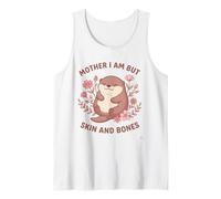 Madre Soy Pero Piel Y Huesos Lindo Nutria Mamá Nutria Camiseta sin Mangas