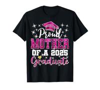 Madre súper orgullosa de la familia graduada senior de graduación de 2025 Camiseta