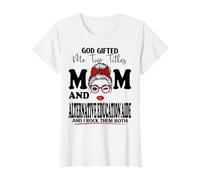 Madre y ayudante de educación Alternativa Día de la Madre bendita Camiseta