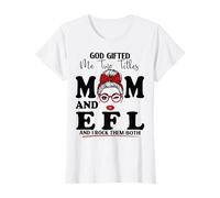 Madre y EFL Inglés como Lengua Extranjera Día de la Madre Camiseta