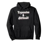 Madres caras y difíciles Mujeres Retro Groovy Funny Humor Sudadera con Capucha