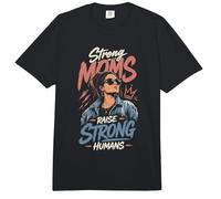 Madres Fuertes Crían Humanos Fuertes Comfort Colors Adult Heavyweight T-Shirt