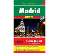Freytag & Berndt – Plano callejero Madrid City Pocket – Escala 1:10.000