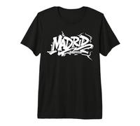 Madrid City Graffiti Street Art Handstyle España Hip Hop Camiseta Premium