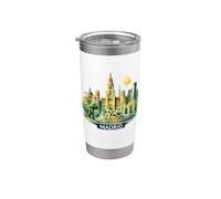 Madrid Ciudad España Souvenir Vaso térmico de acero inoxidable de doble pared