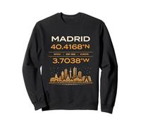 Madrid España Coordina Diseño de Identidad Minimal City Sudadera