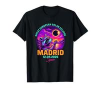Madrid España Eclipse 2026 Camino de la Totalidad Camiseta