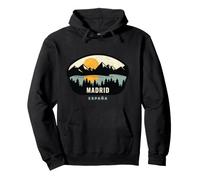 Madrid España, Recuerdo de Vacaciones Sudadera con Capucha